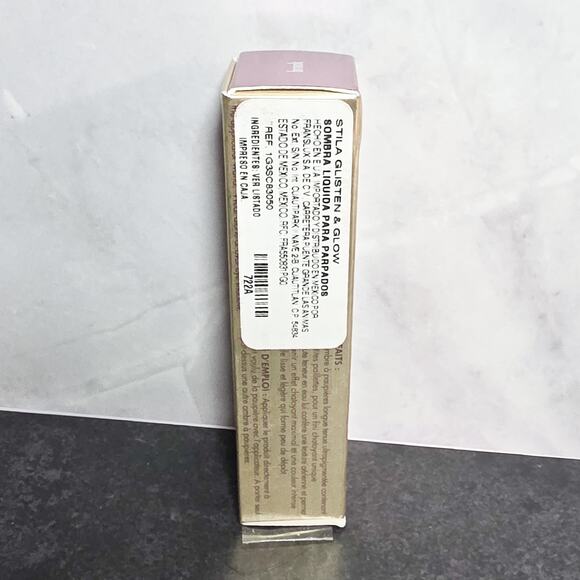 Stila New Glisten & Glow liquid eyeshadow in Brook full size 4.5 ml - Picture 6 of 12